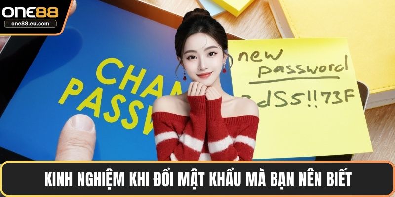 Kinh nghiệm khi đổi mật khẩu mà bạn nên biết